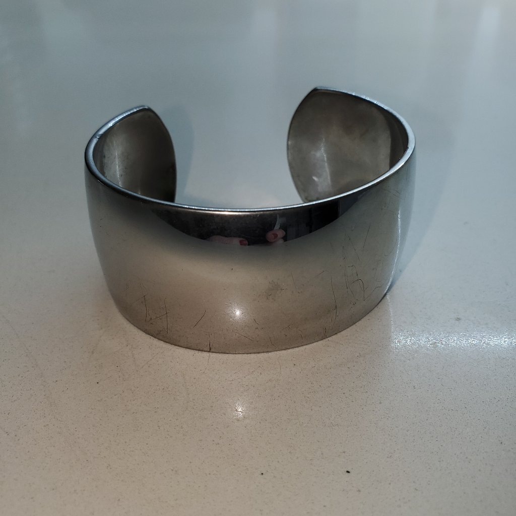 Stainless Steel Classic Cuff Bracelet